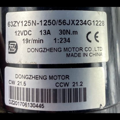 Robot Trolley 12V DC Plan Motor for RT1500 G1 - G4 RT 2500 G1 - G2